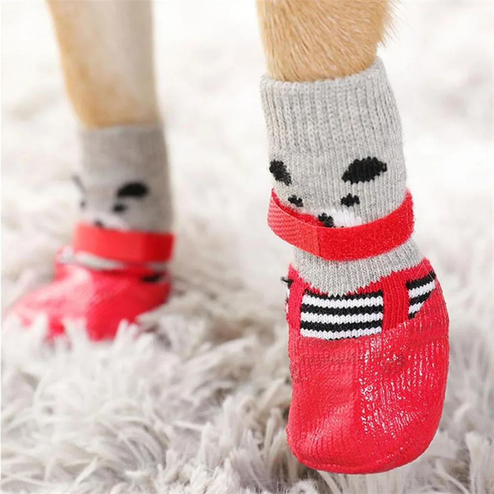 Sapatinho Meia Impermeável Antiderrapante para Pets - Conforto e Proteção