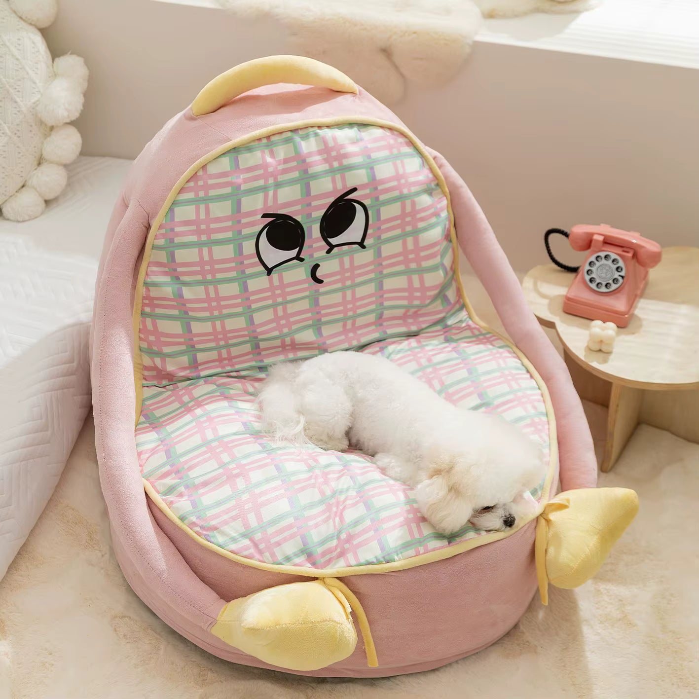 Cama AbraçoPet – Puff de Aconchego