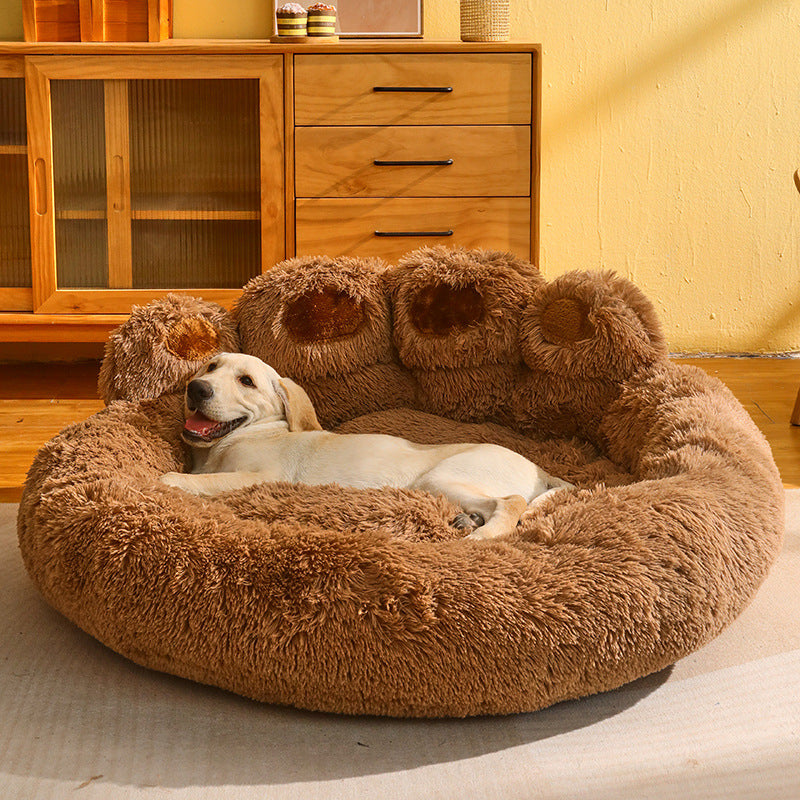 Cama Nuvem com Cabeceira para Cachorro e Gato