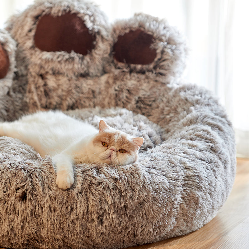 Cama Nuvem com Cabeceira para Cachorro e Gato