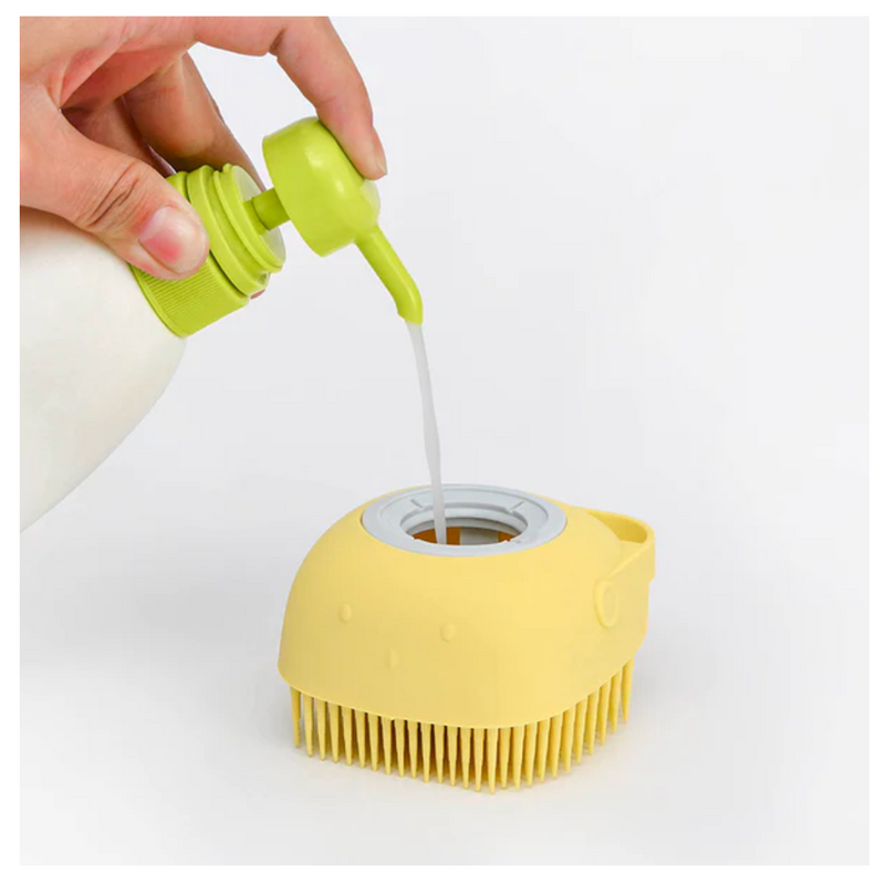 Escova Massageadora de Banho Para Pets - PetBrush