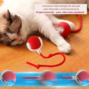MastigPet - Brinquedo Bola Giratória Inteligente com Corda para Pet
