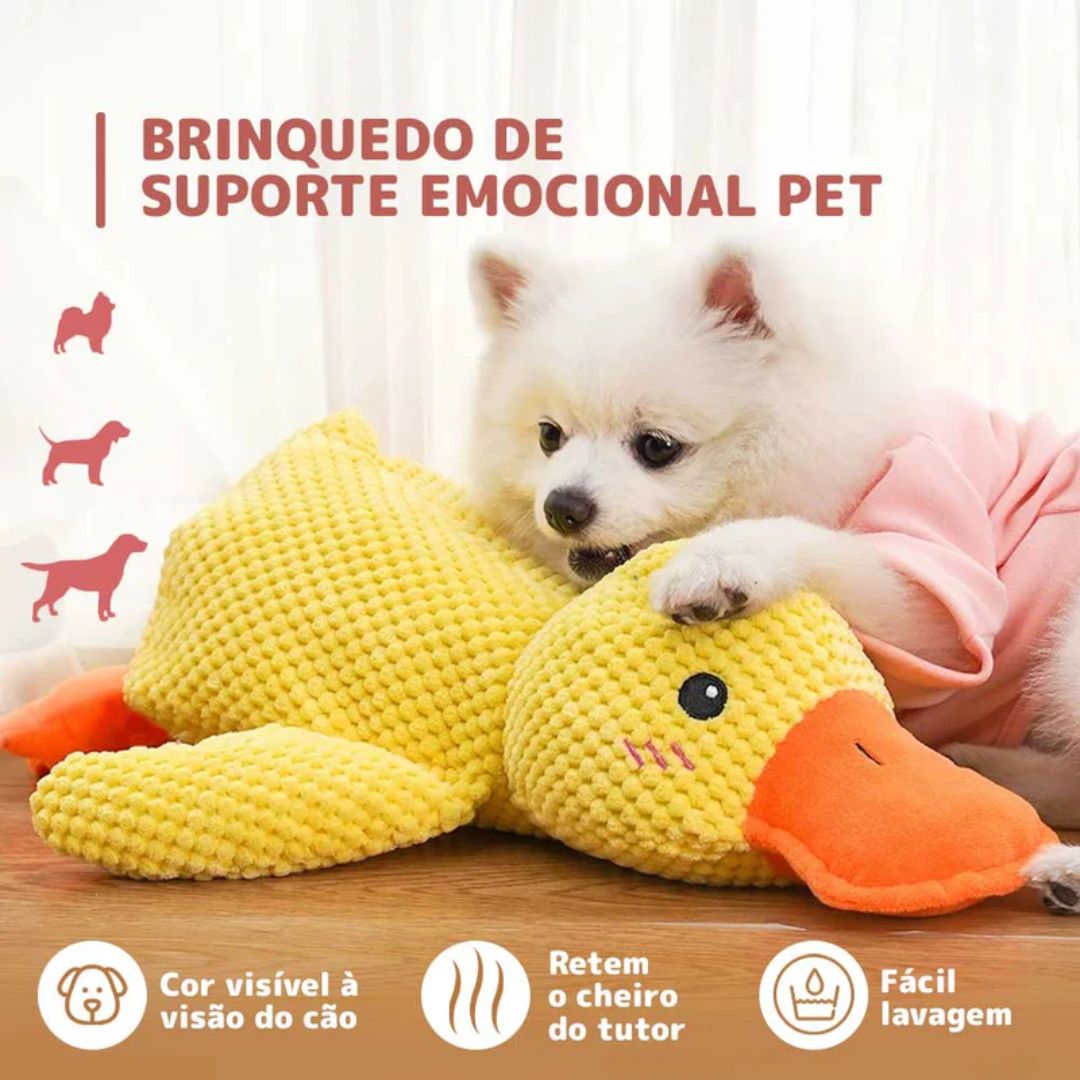 Pelúcia Pato Amigo - A melhor companhia para o seu Pet