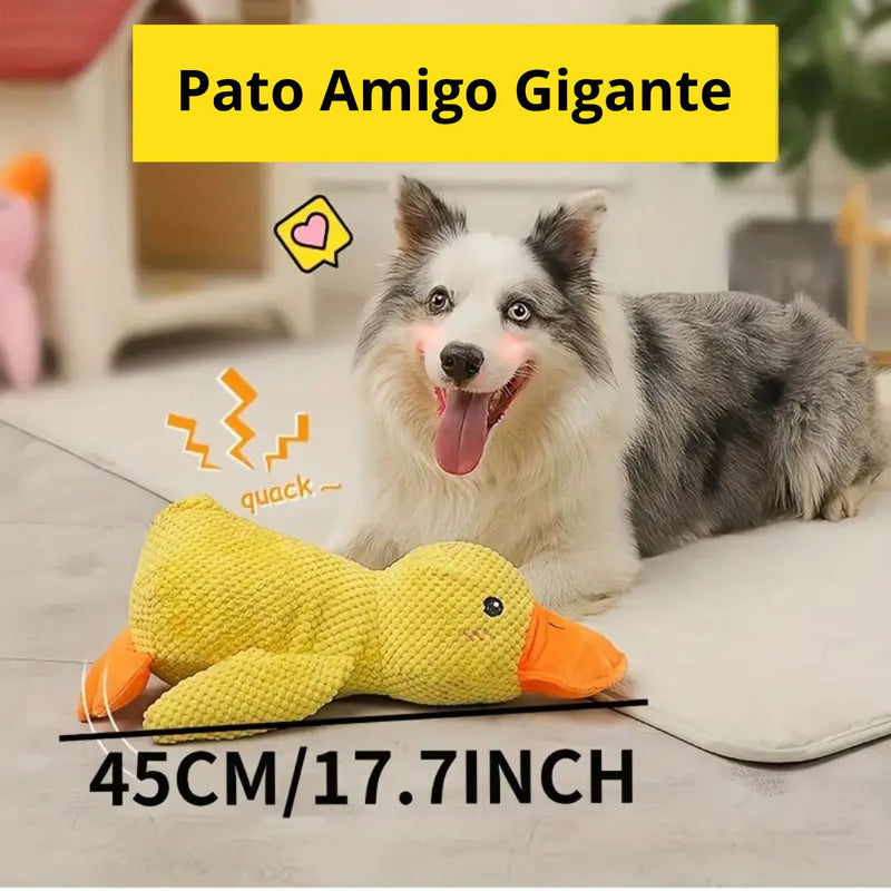 Pelúcia Pato Amigo - A melhor companhia para o seu Pet