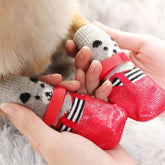 Sapatinho Meia Impermeável Antiderrapante para Pets - Conforto e Proteção