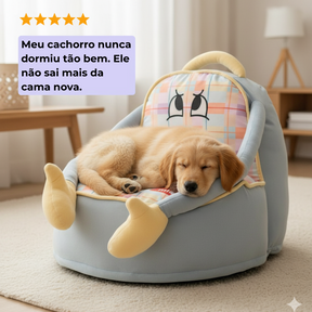 Cama AbraçoPet – Puff de Aconchego
