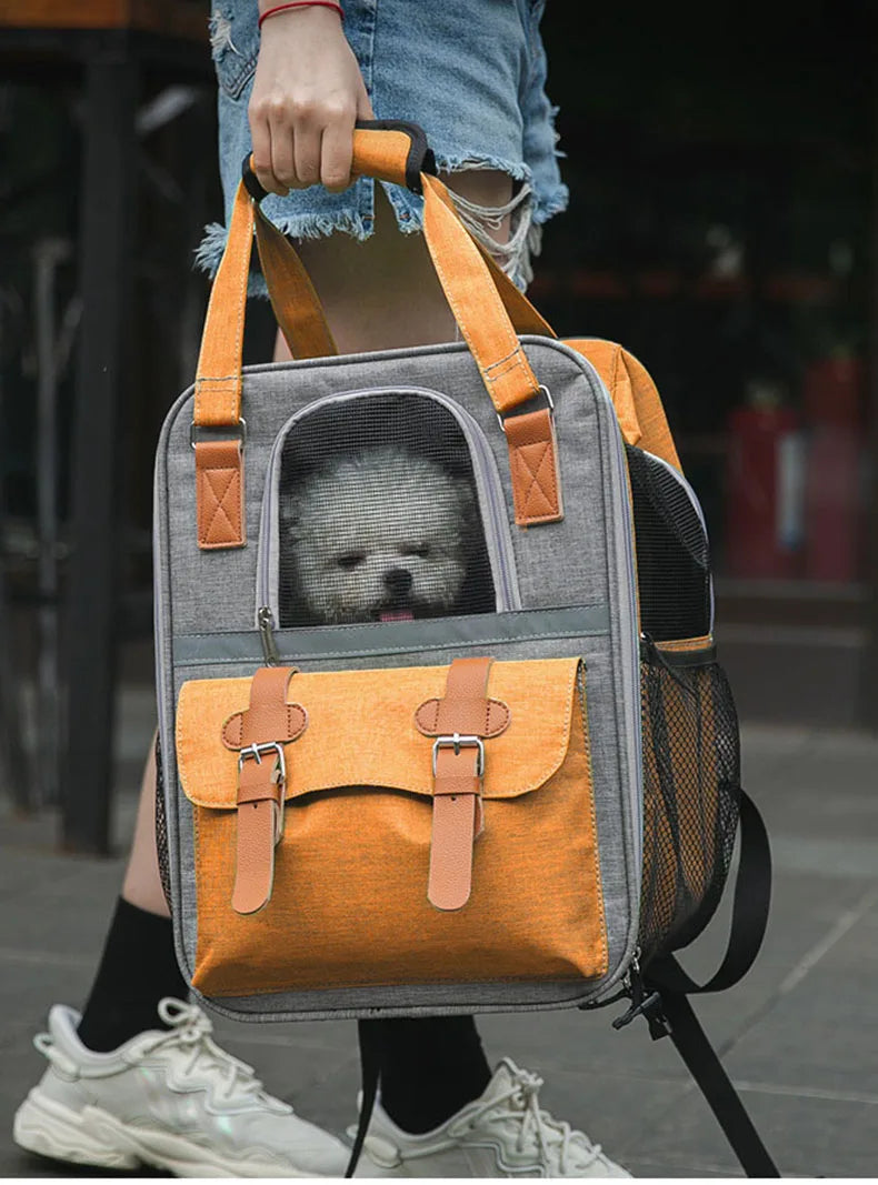 Bolsa de Transporte para Cachorro até 10kg - Retrátil