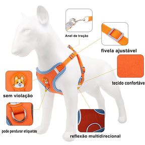 Coleira Peitoral Para Cachorro - Dog Ride